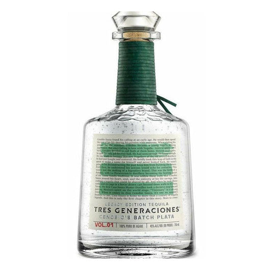 Tres Generaciones Cenobios Batch Plata Legacy Edition Tequila 750ml