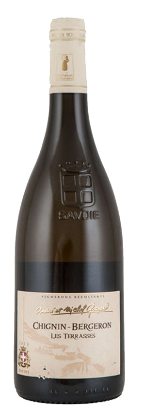 Andre & Michel Quenard Chignin-Bergeron Les Terrasses 2022  Front Bottle Shot