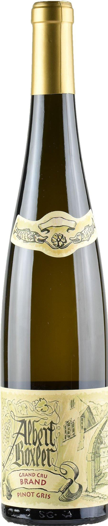 Albert Boxler Pinot Gris Grand Cru Brand 2016  Front Bottle Shot