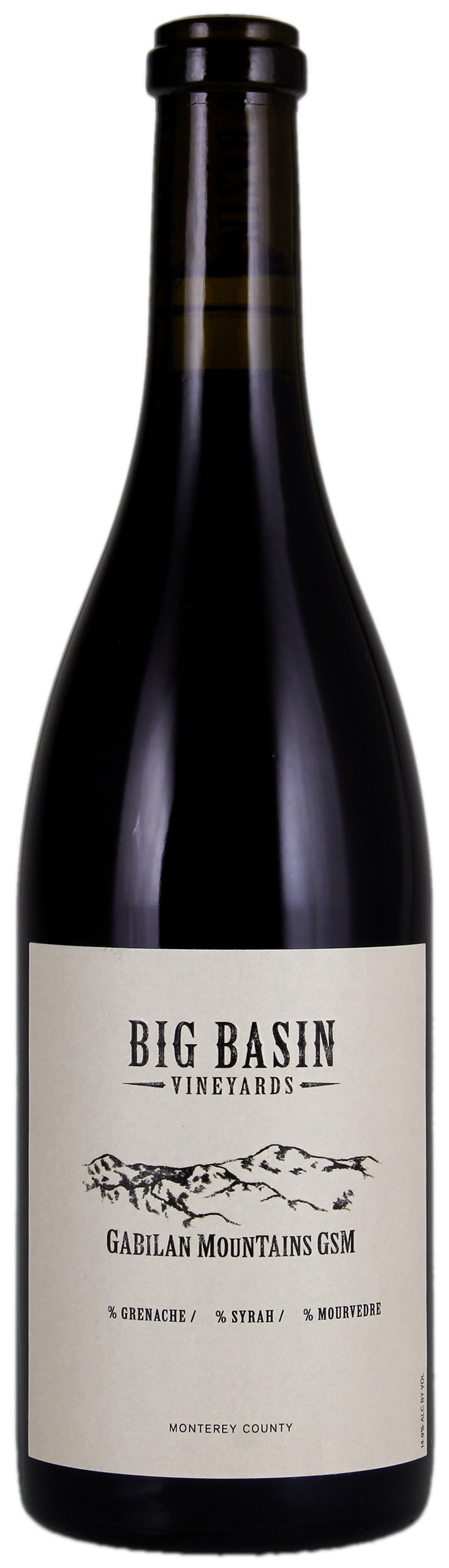 Big Basin Gabilan Mountains GSM 2019  Front Bottle Shot