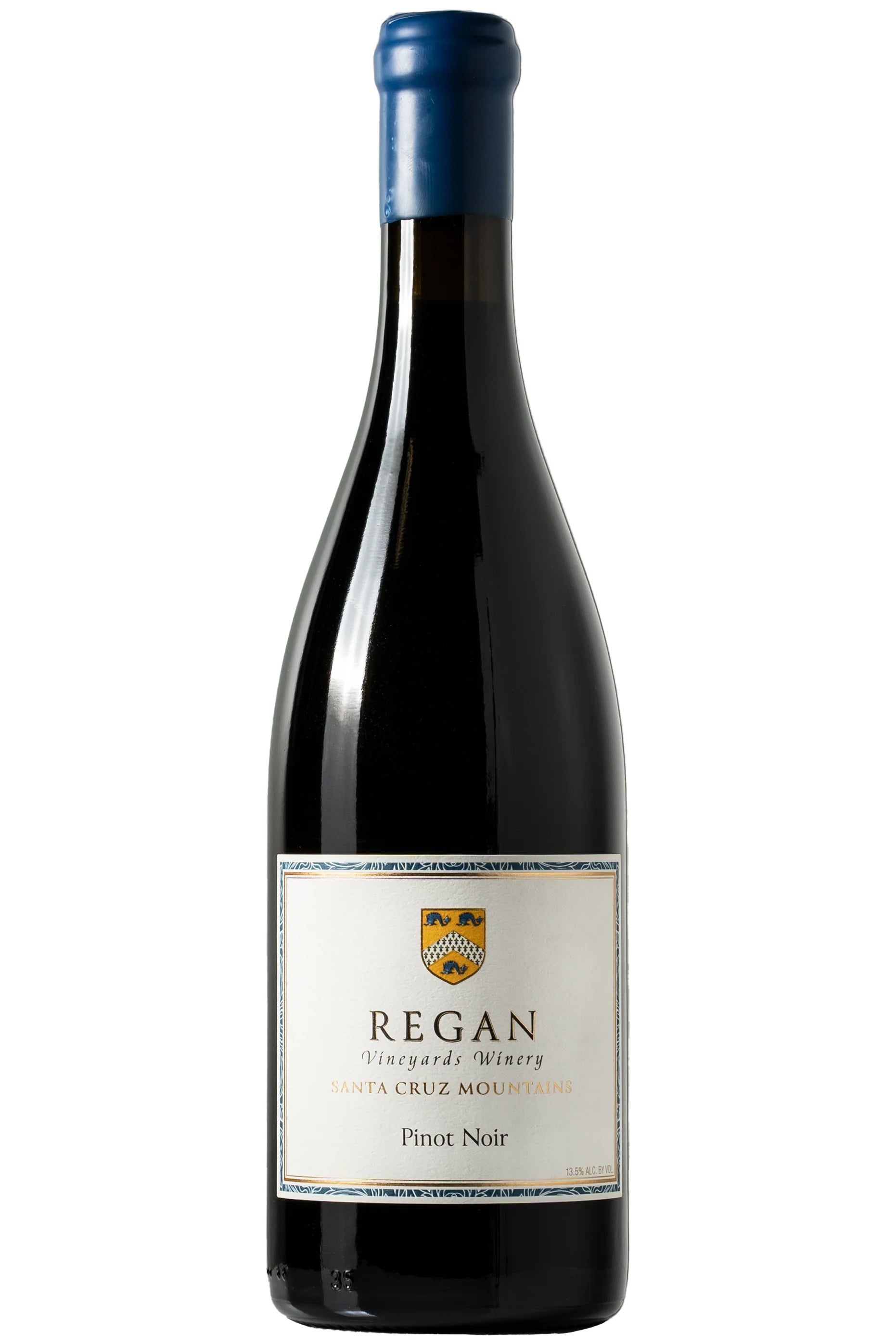 Regan Vineyards Winery Pinot Noir 2022  Front Bottle Shot