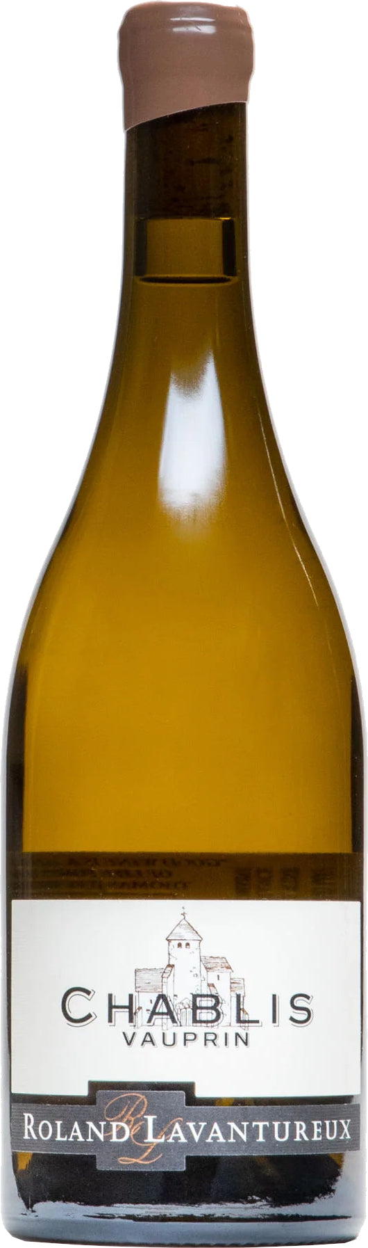 Roland Lavantureux Chablis Vauprin 2022  Front Bottle Shot