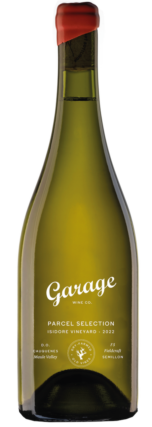 Garage Wine Co. Isidore Vineyard Semillon 2022  Front Bottle Shot