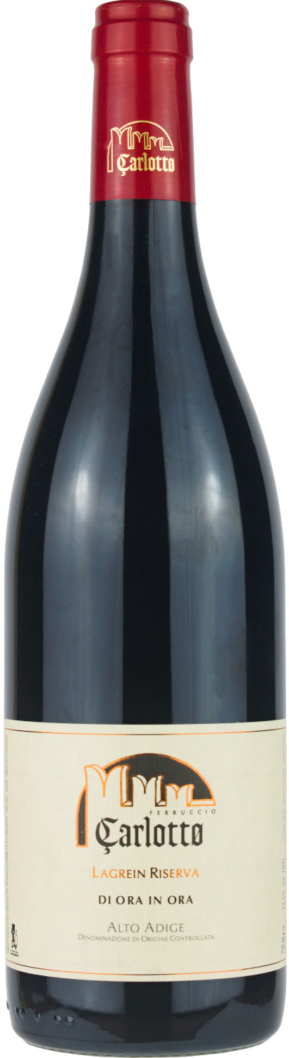 Ferruccio Carlotto Di Ora in Ora Riserva Lagrein 2020  Front Bottle Shot