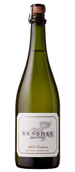 Banshee Ten of Cups Brut  Front Bottle Shot