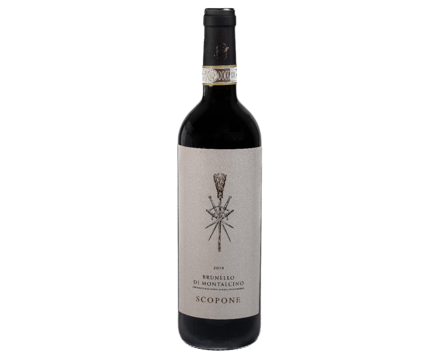 Scopone Brunello di Montalcino 2019  Front Bottle Shot