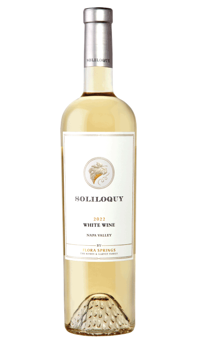 Flora Springs Soliloquy White 2022  Front Bottle Shot