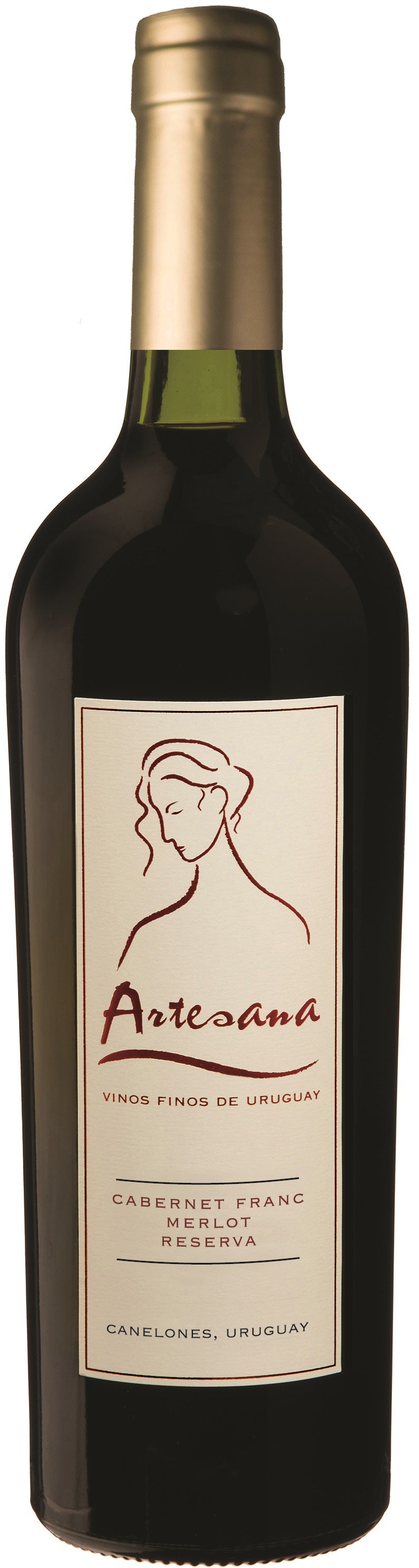 Artesana Cabernet Franc-Merlot 2018  Front Bottle Shot