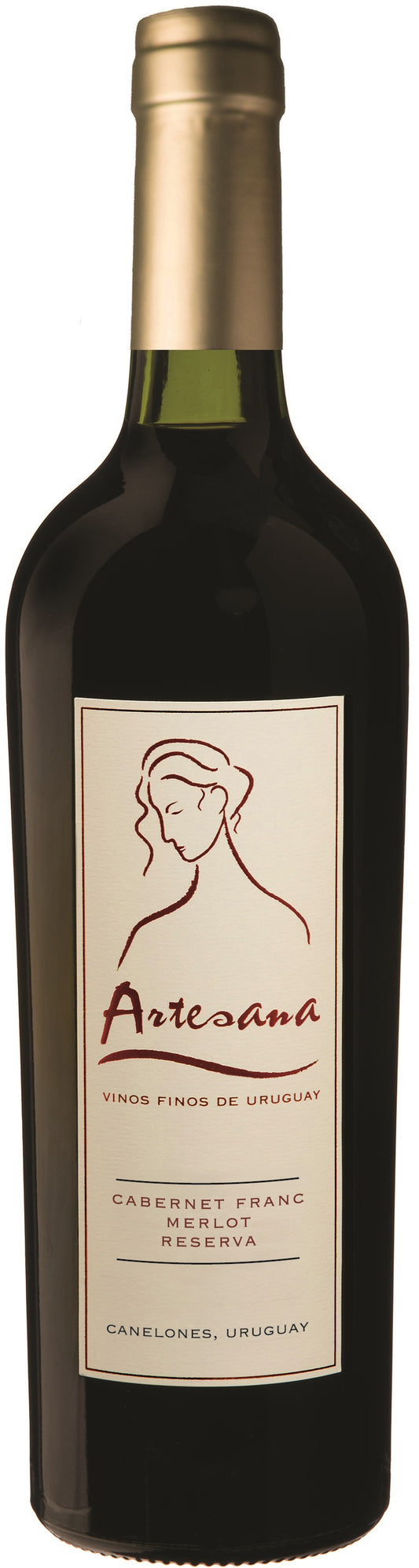 Artesana Cabernet Franc-Merlot 2018  Front Bottle Shot