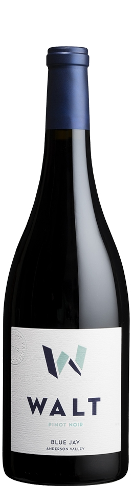 Walt Blue Jay Anderson Valley Pinot Noir 2022  Front Bottle Shot