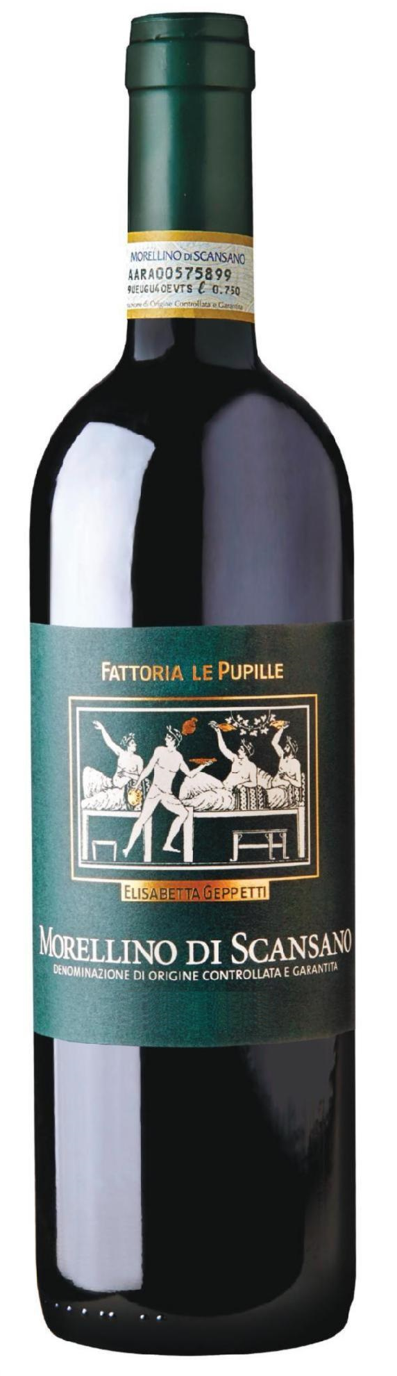Fattoria Le Pupille Morellino di Scansano Riserva 2020  Front Bottle Shot