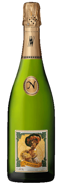 Bodegas Naveran Brut Cava 2021  Front Bottle Shot
