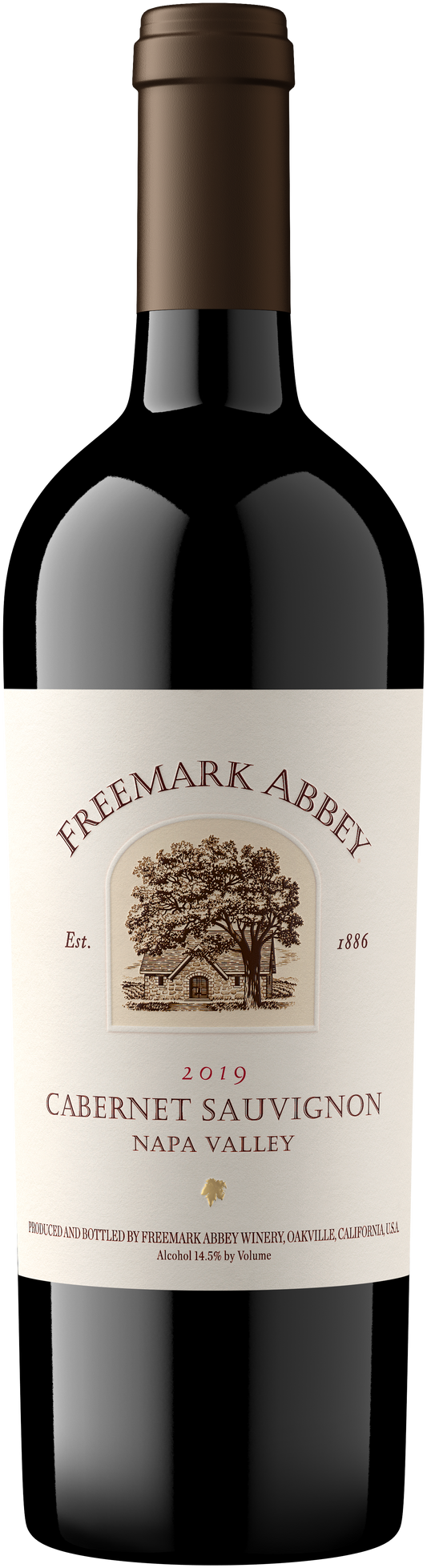 Freemark Abbey Napa Valley Cabernet Sauvignon 2019  Front Bottle Shot