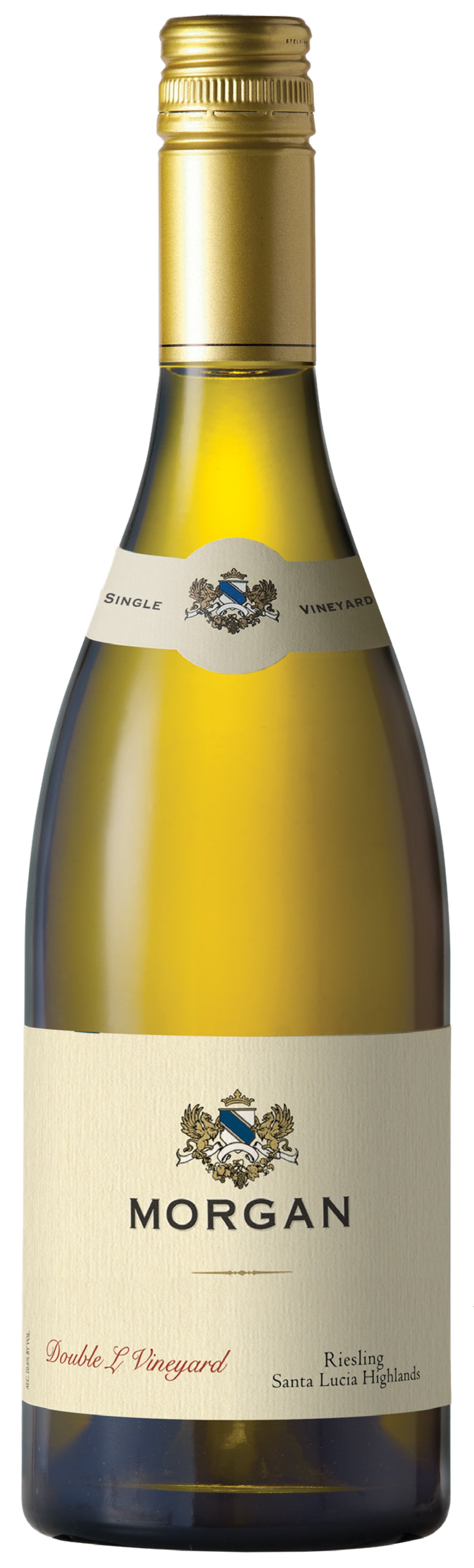 Morgan Double L Vineyard Riesling 2023  Front Bottle Shot