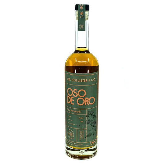 TW Hollister & Co Oso de Oro Dry Vermouth 750ml