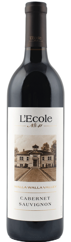 L'Ecole 41 Walla Walla Valley Cabernet Sauvignon 2021  Front Bottle Shot