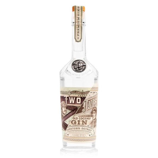 Two James Old Cockney Gin 750ml