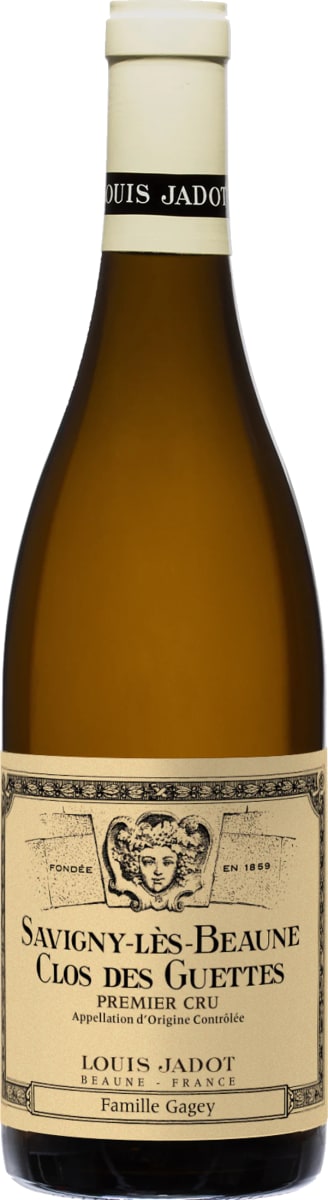Louis Jadot Savigny-les-Beaune Clos des Guettes Premier Cru Blanc 2022  Front Bottle Shot