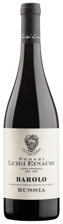 Luigi Einaudi Barolo Bussia 2020  Front Bottle Shot