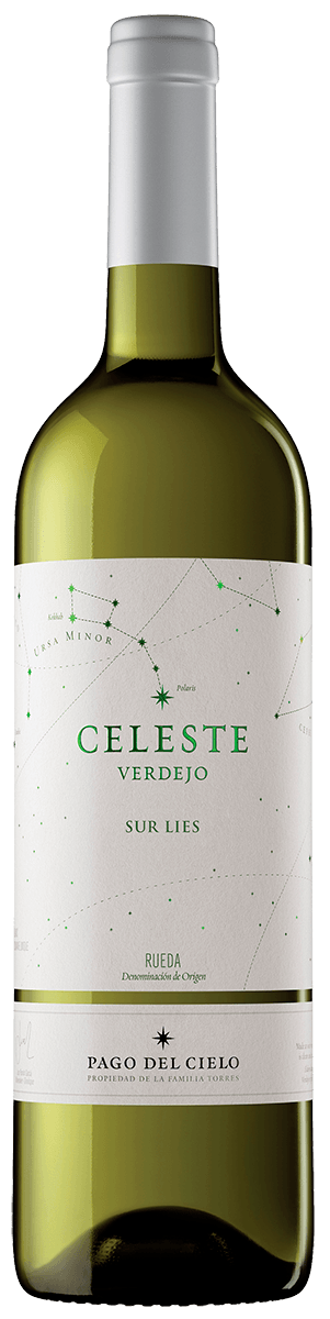 Familia Torres Celeste Verdejo Sur Lies 2023  Front Bottle Shot