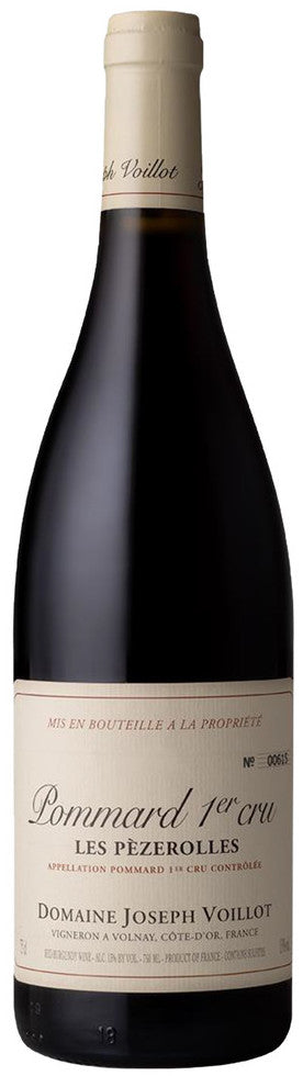 Domaine Joseph Voillot Pommard Les Pezerolles Premier Cru 2021  Front Bottle Shot