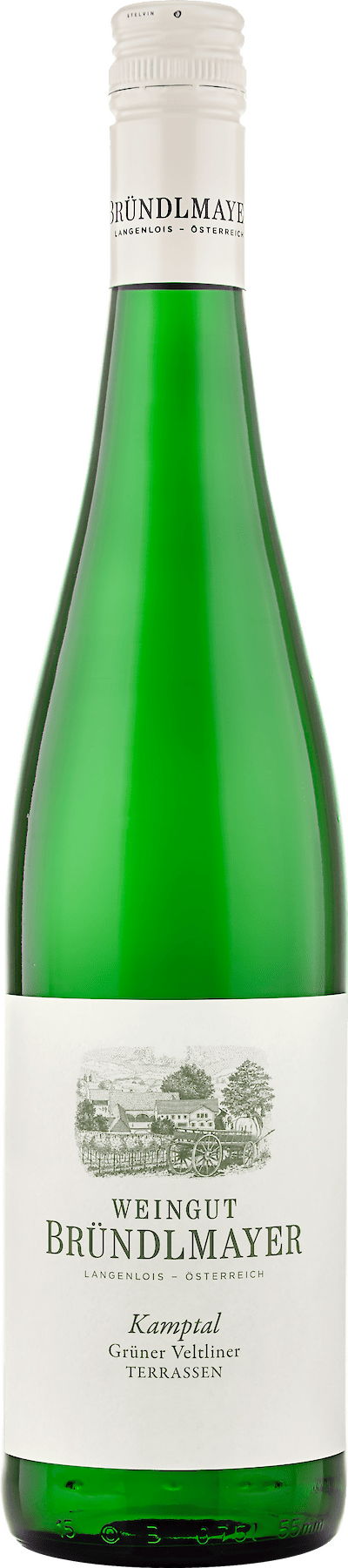 Brundlmayer Kamptal Terrassen Gruner Veltliner 2023  Front Bottle Shot