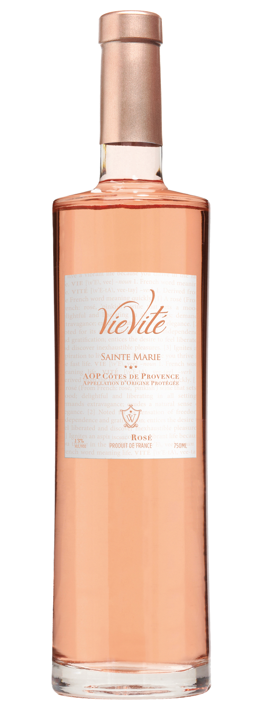 VieVite Rose 2023  Front Bottle Shot