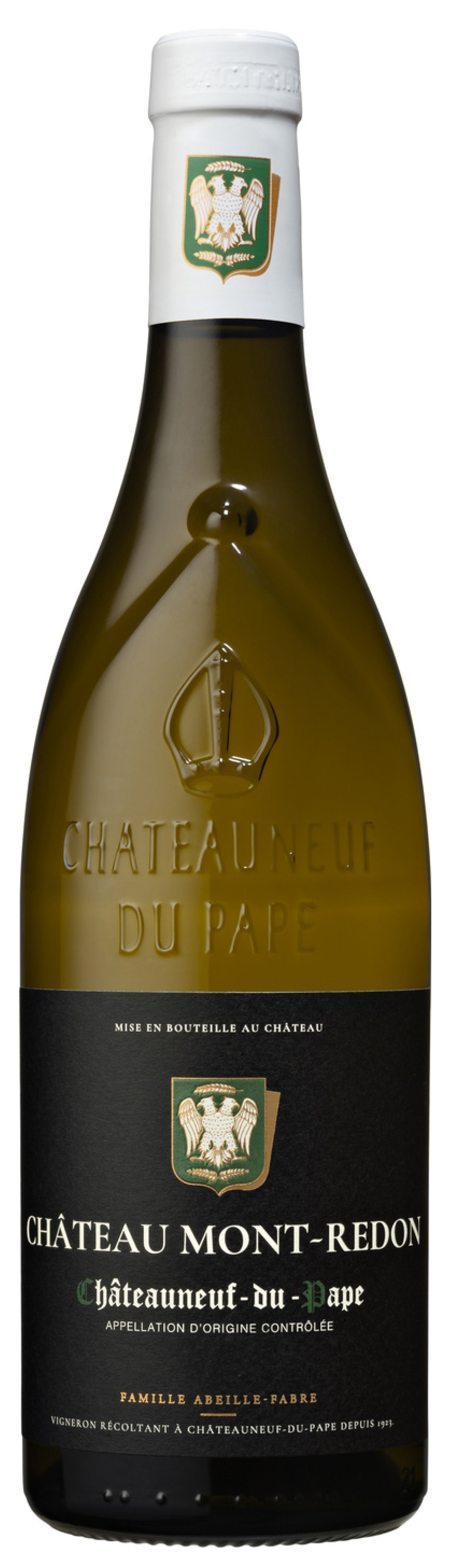 Chateau Mont-Redon Chateauneuf-du-Pape Blanc 2023  Front Bottle Shot