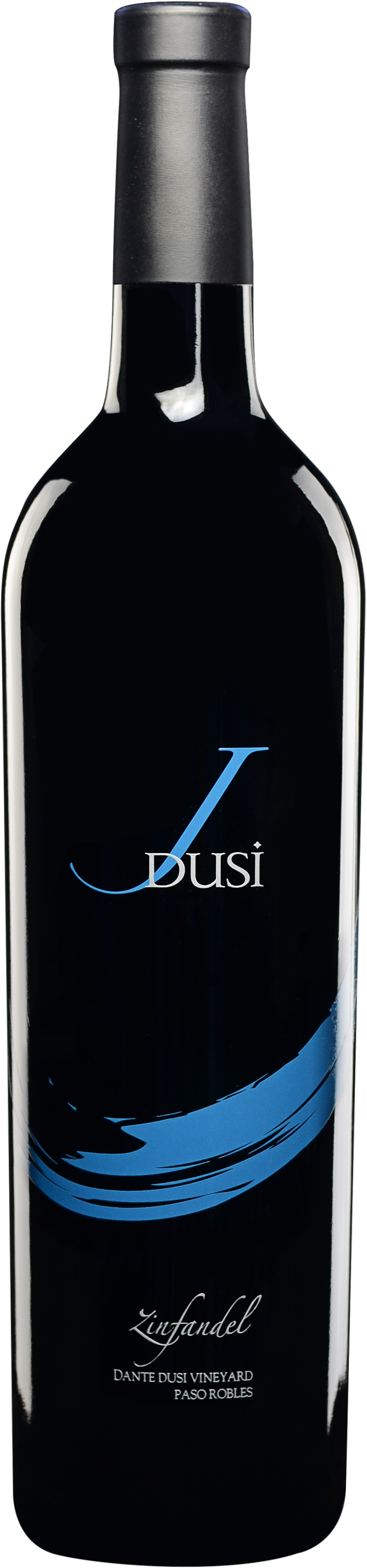 J Dusi Wines Dante Dusi Vineyard Zinfandel 2022  Front Bottle Shot