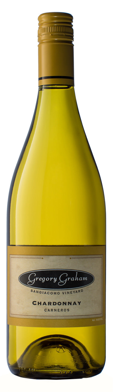Gregory Graham Sangiacomo Vineyard Chardonnay 2022  Front Bottle Shot