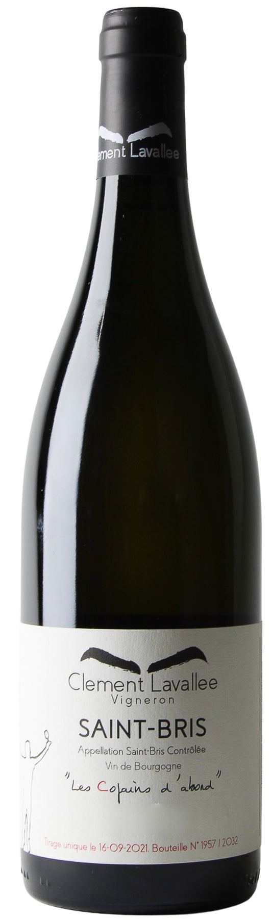 Clement Lavallee Saint-Bris Les Copains d'Abord 2022  Front Bottle Shot