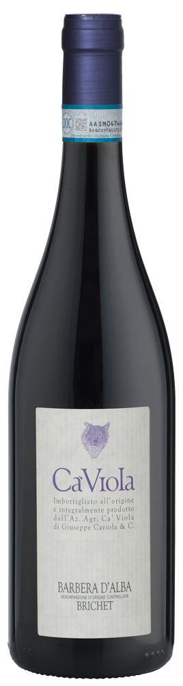 Ca'Viola Brichet Barbera d'Alba 2023  Front Bottle Shot