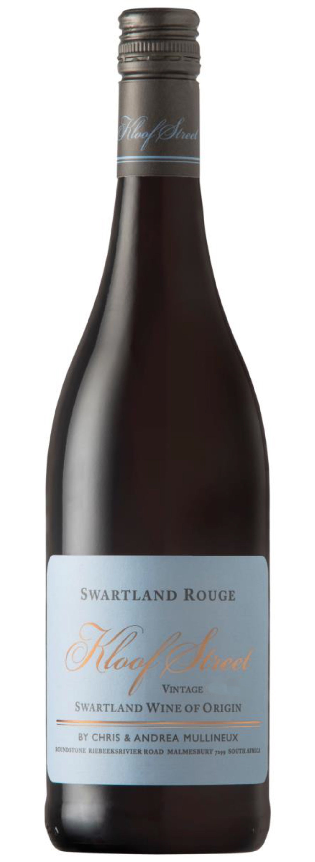 Mullineux Family Wines Kloof Street Swartland Rouge 2021  Front Bottle Shot