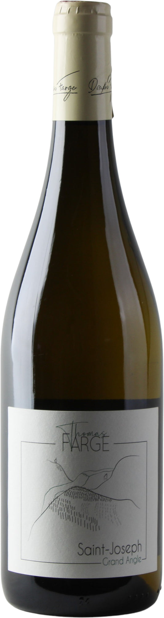 Thomas Farge Saint-Joseph Blanc Grand Angle 2019  Front Bottle Shot