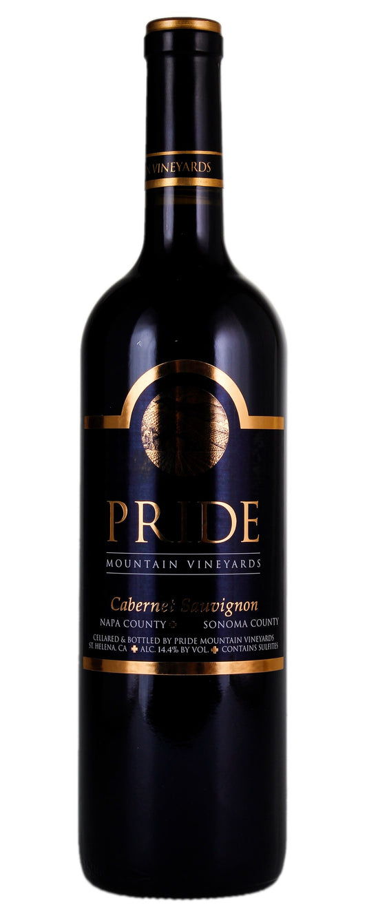 Pride Mountain Vineyards Cabernet Sauvignon 2021  Front Bottle Shot