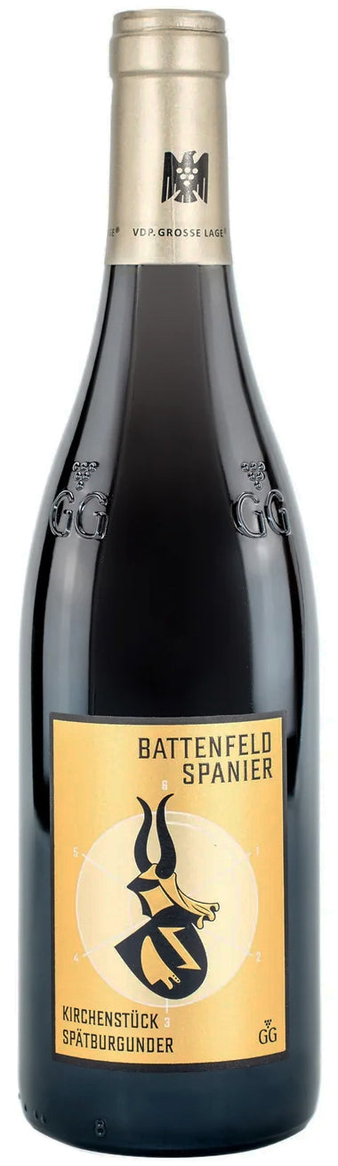 Battenfeld-Spanier Kirchenstuck Spatburgunder Grosses Gewachs 2020  Front Bottle Shot