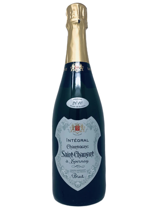 Saint-Chamant Integral Blanc de Blancs 2010  Front Bottle Shot