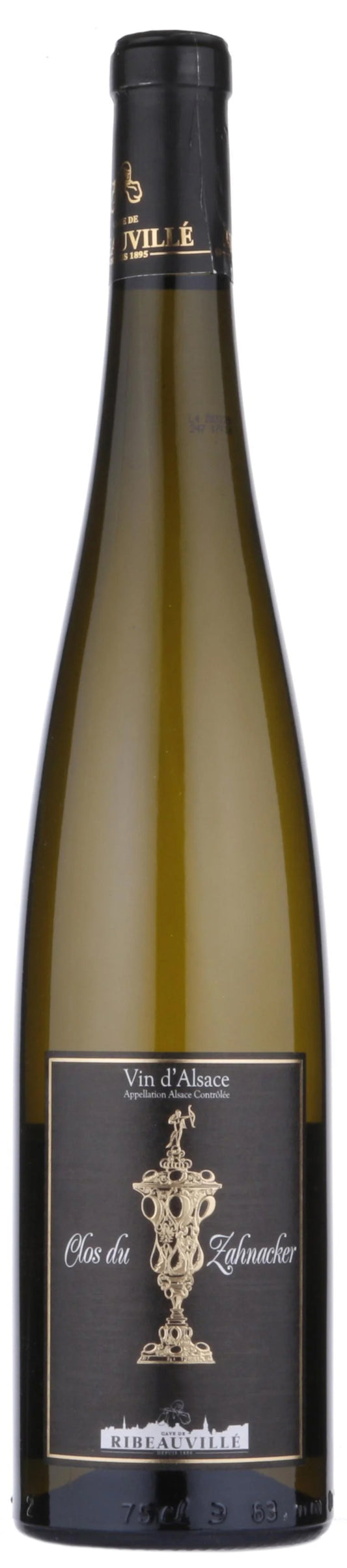 Cave de Ribeauville Clos du Zahnacker 2015  Front Bottle Shot