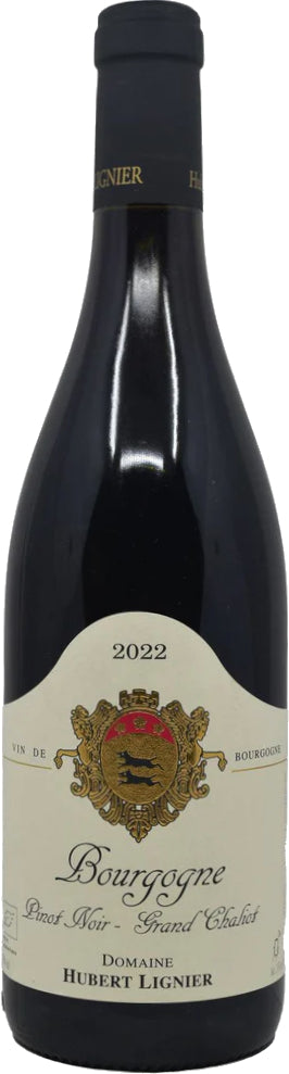 Hubert Lignier Bourgogne Grand Chaliot 2022  Front Bottle Shot
