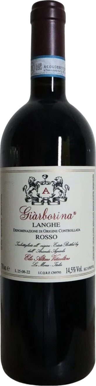 Elio Altare Giarborina Langhe Rosso 2021  Front Bottle Shot