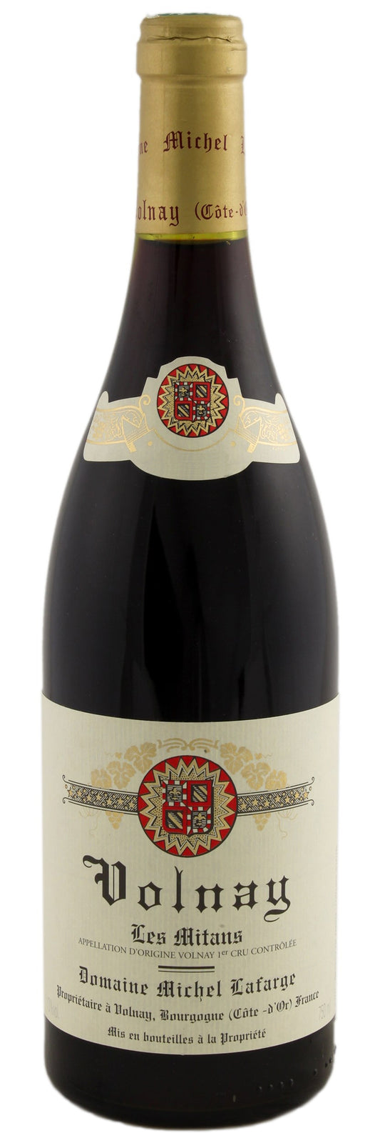 Domaine Michel Lafarge Volnay Les Mitans Premier Cru 2022  Front Bottle Shot