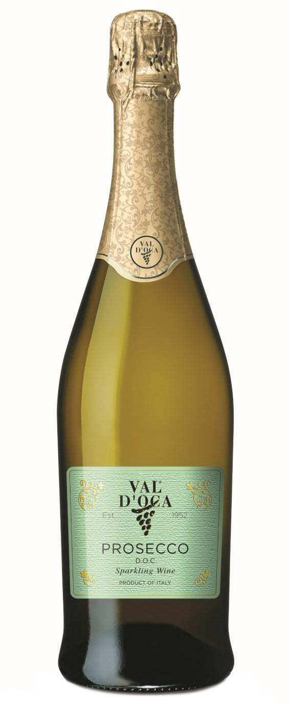 Val D'Oca Prosecco Extra Dry  Front Bottle Shot