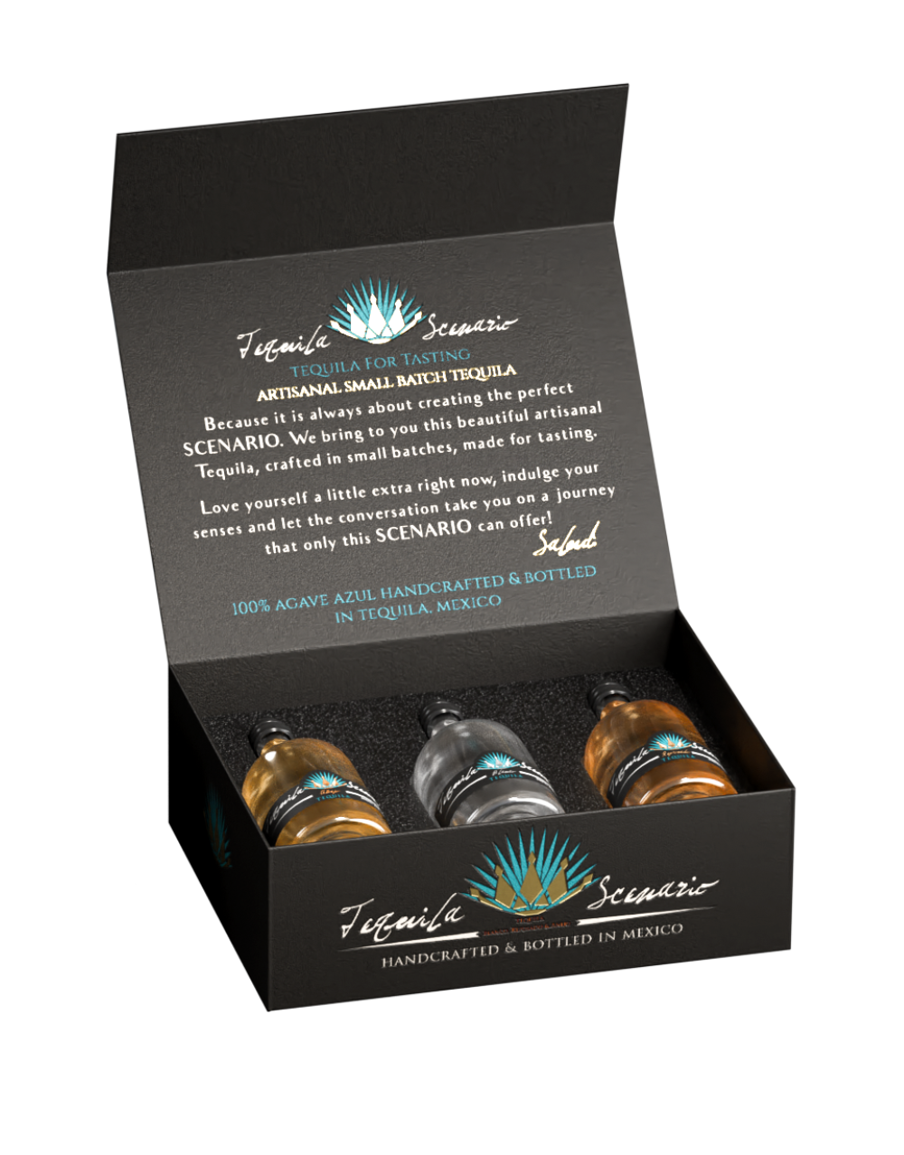TEQUILA SCENARIO TASTING GIFT SET 375 MILLILITRE