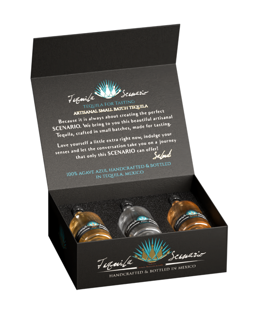 TEQUILA SCENARIO TASTING GIFT SET 375 MILLILITRE