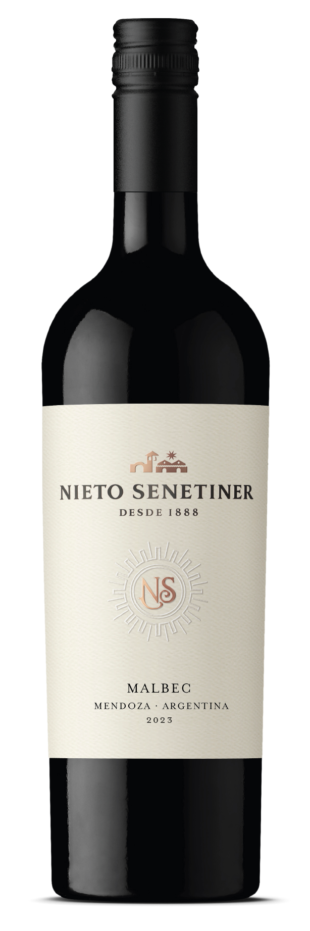 Nieto Senetiner Malbec 2023  Front Bottle Shot