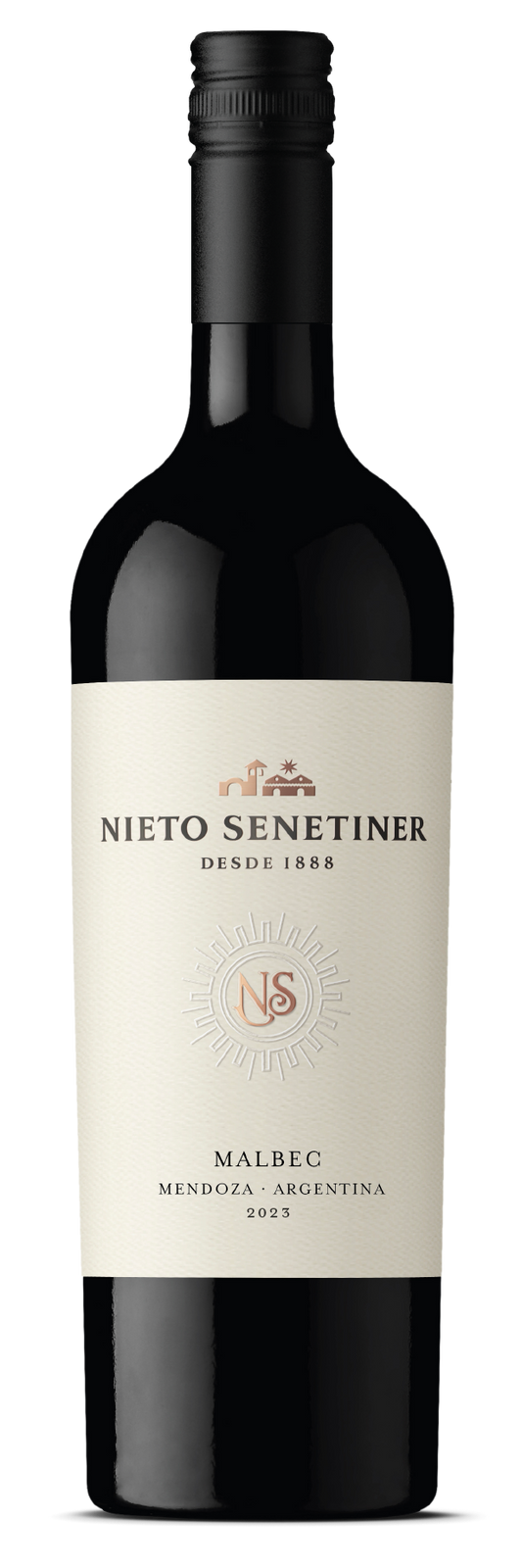 Nieto Senetiner Malbec 2023  Front Bottle Shot