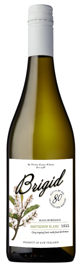 Brigid by Forrest Estate Sauvignon Blanc 2022  Front Bottle Shot