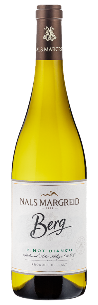 Nals Margreid Berg Pinot Bianco 2023  Front Bottle Shot