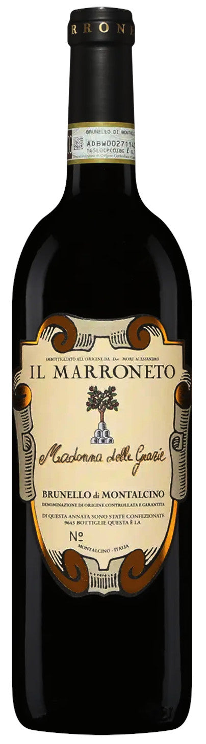 Il Marroneto Brunello Madonna delle Grazie 2020  Front Bottle Shot