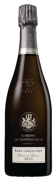 Champagne Barons de Rothschild Rare Collection Blanc de Blancs 2013  Front Bottle Shot